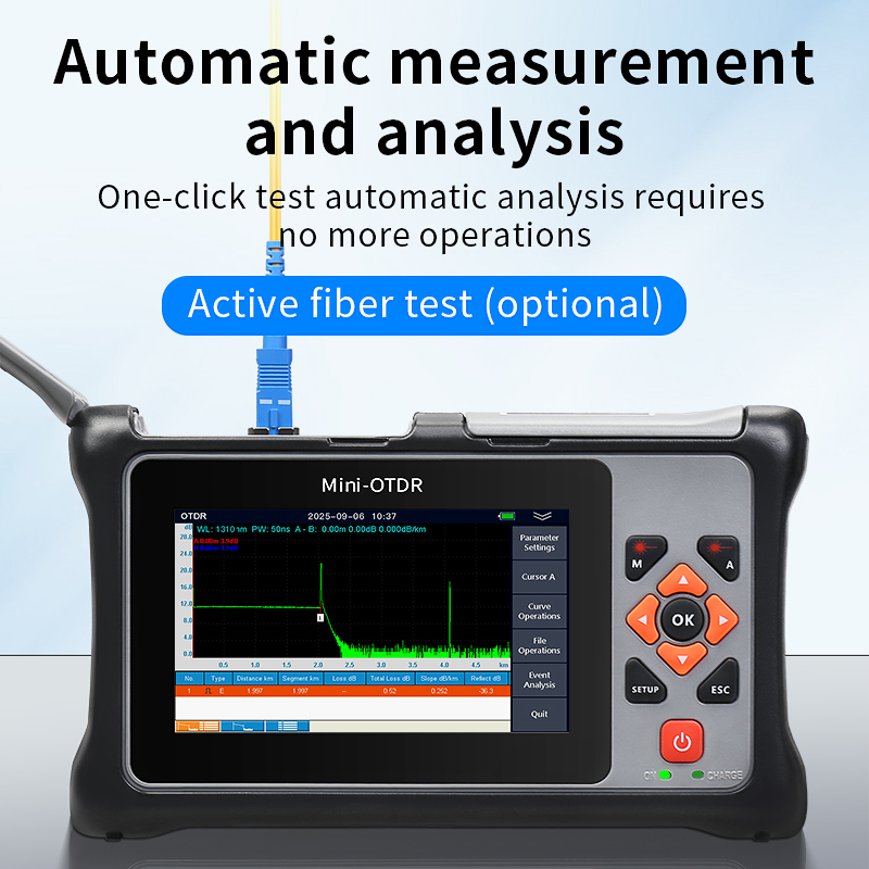 KP800 Optical Time Domain Refl - Optical Time Domain Reflectometer Otdr 1310 1550Nm ulasan dan harga