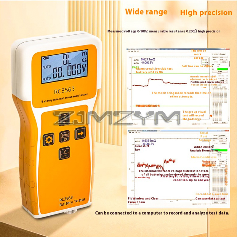 RC3563 Battery Voltage Interna - Battery Internal Resistance Tester Four Wire ulasan dan harga