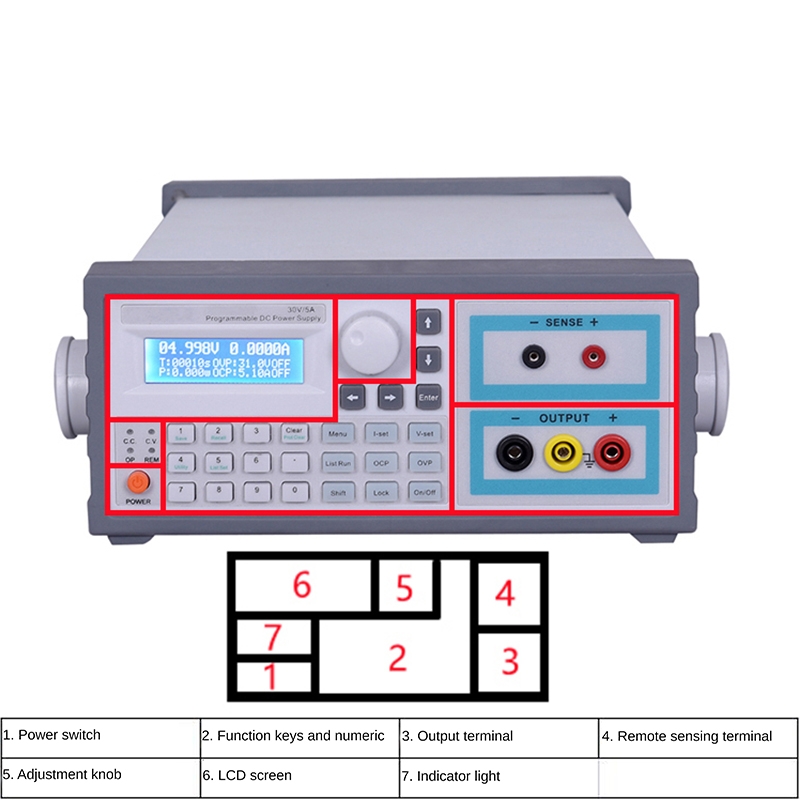 Laboratory adjustable 30V 60V  - Programmable Linear Dc Power Supply 30V 10A ulasan dan harga