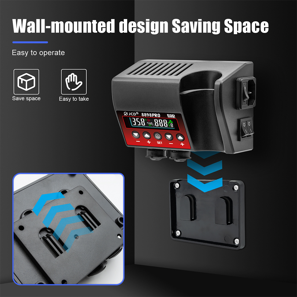 750W SMD Rework Soldering Stat - Smd Rework Station Hot Air Soldering 2 In 1 ulasan dan harga