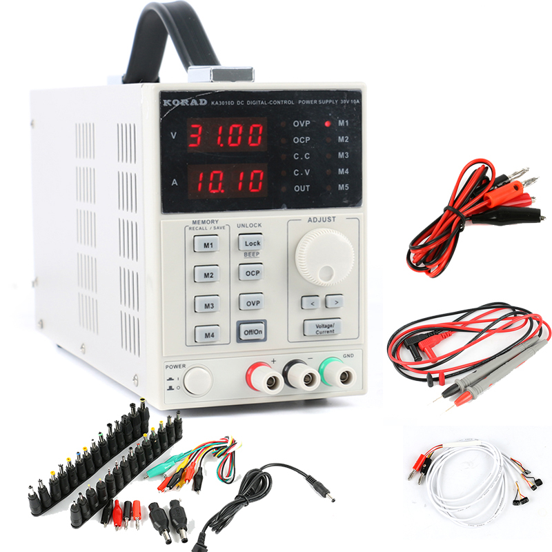 KORAD KA3010D Programmable Pre - Programmable Linear Dc Power Supply 30V 10A ulasan dan harga
