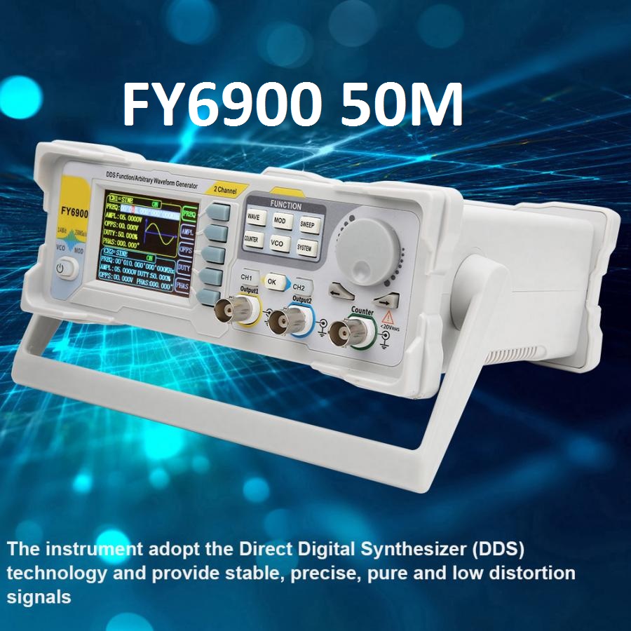 Feelelec FY6900 0-60MHz Digita - Dual Channel Arbitrary Waveform Function Generator 60Mhz ulasan dan harga