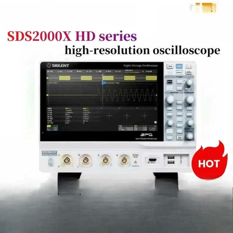 SDS2104X/SDS2204X/2354X HD 4 C - Digital Storage Oscilloscope 4 Channel 100Mhz ulasan dan harga