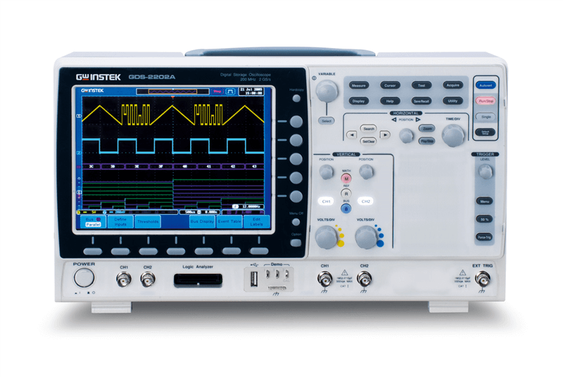 GWINSTEK GDS-2104A COLOR DSO D - Digital Storage Oscilloscope 4 Channel 100Mhz ulasan dan harga