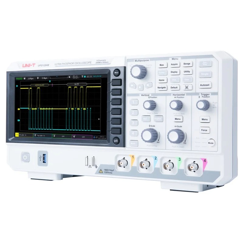 UPO1104X 100MHz Digital Oscill - Digital Storage Oscilloscope 4 Channel 100Mhz ulasan dan harga