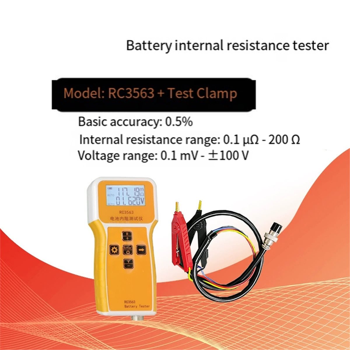 RC3563 High- Internal Resistan - Battery Internal Resistance Tester Four Wire ulasan dan harga