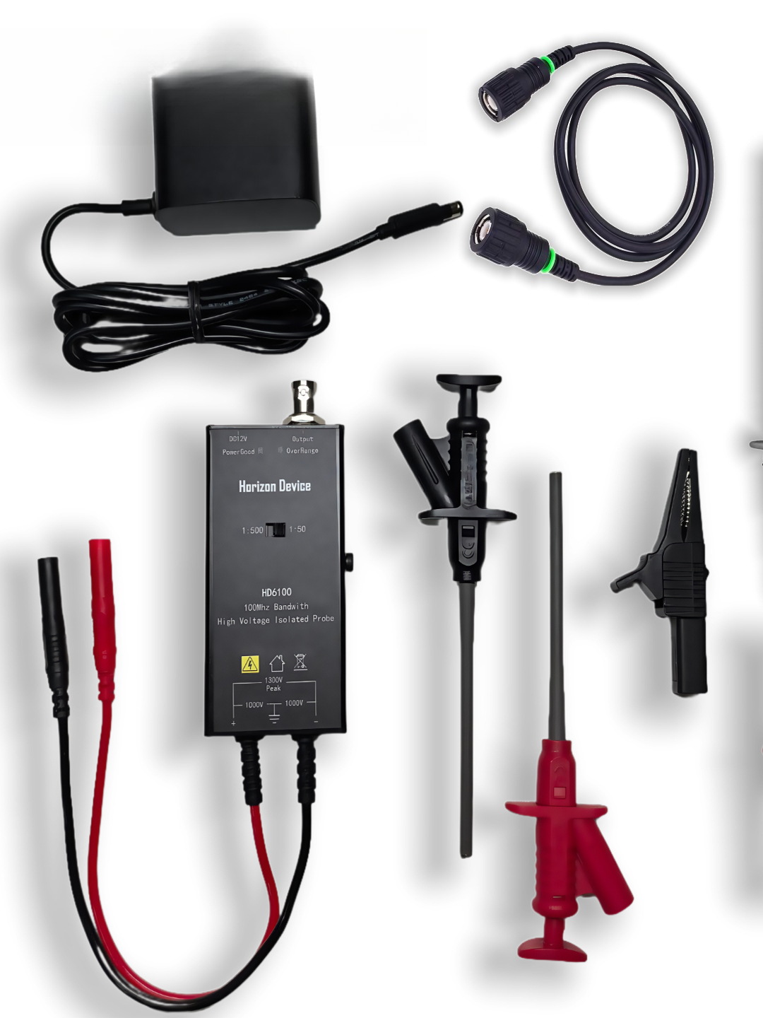Active Probe High Voltage Isol - High Voltage Differential Probe 100Mhz 1300V ulasan dan harga