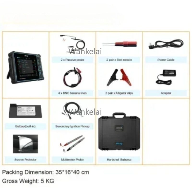 Micsig Automotive Tablet Oscil - Handheld Tablet Oscilloscope Touchscreen 100Mhz ulasan dan harga